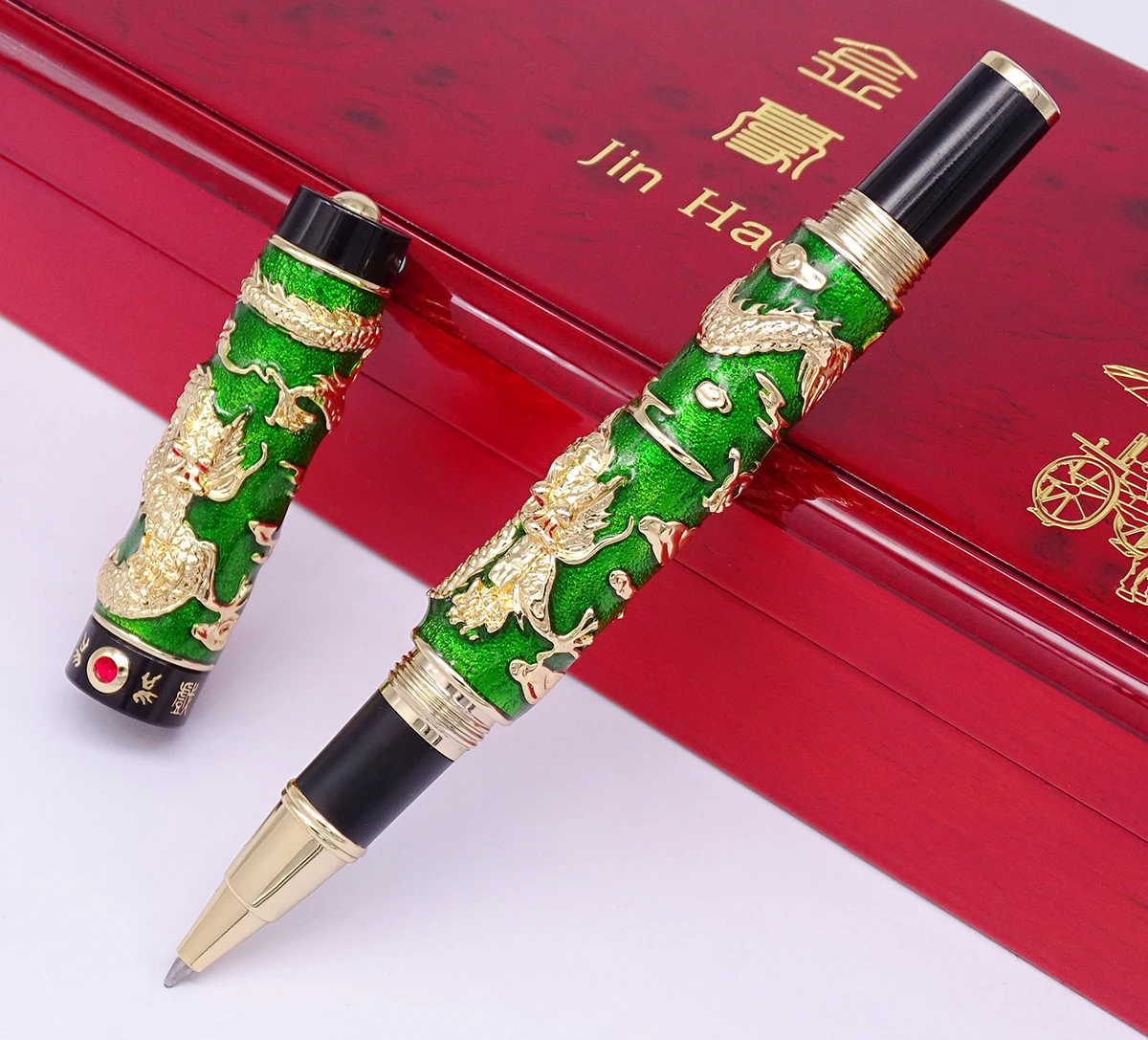 Artesanal de luxo Jinhao Rolo Ball Pen