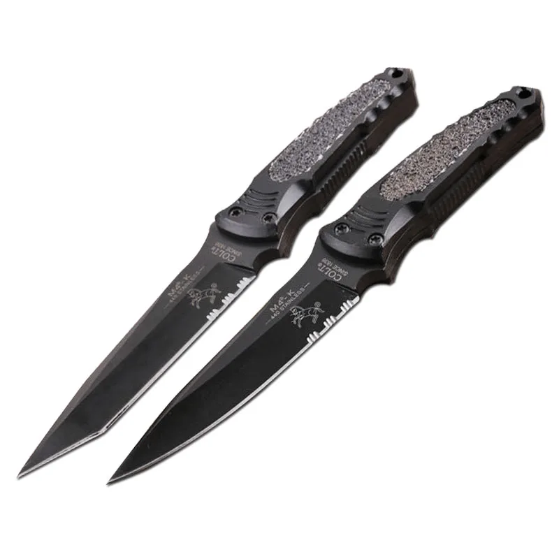 

DuoClang 8Cr18Mov Blade Aluminum Handle Hunting Outdoor Survival Fixed Blade Knife EDC Camping Tools