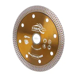 Алмазная Дисковая пила Лезвие горячего прессования Спеченная сетка Turbo режущий диск для лезвие для резки гранита и мрамора керамика