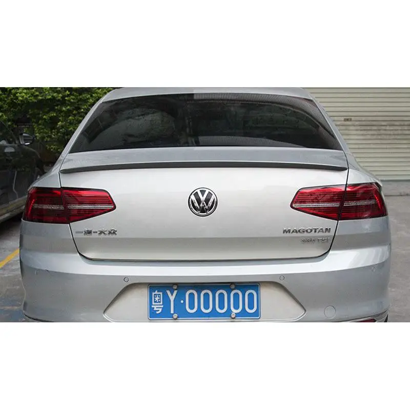 Спойлер для VW passat B8 АБС пластик заднее крыло автомобиля Праймер цветной задний