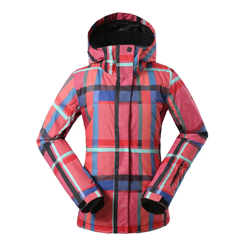 

High Quality Women Ski Jacket Snowboard Ski Windproof Waterproof Thicken Thermal Outdoor Sport Wear Camping Hiking Riding