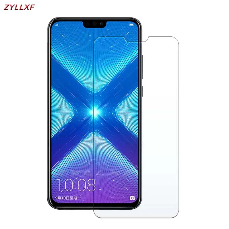 2PCS/Lot For Huawei Honor 8X Tempered Glass Screen Protector Film 6.5 in 9H 2.5D Safety film On Honor8X Glory 8x JSN-L21 JSN-L42 | Мобильные
