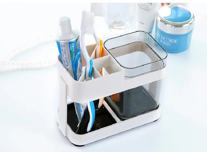 1 шт. креативный Съемный держатель для зубной щетки подставка для зубной пасты стойки для ванной наборы стоматологические приборы зубная щетка коробка сиденье с чашками