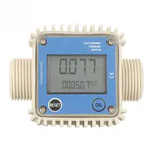 

K24 LCD Turbine Digital Diesel Fuel Flow Meter for Chemicals Water Sea flowmeter Hot Sale Best Offer