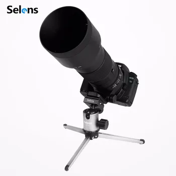 

Selens Mini Foldable Desktop Camera Tripod Phone Support Legs Microphone Stand Holder Aluminium stable with Carrying bag