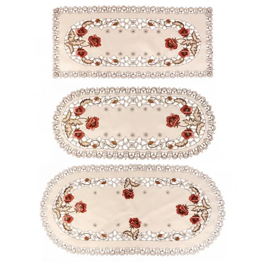 

Zerodis Table Cloth European Style Dining Kitchen Microwave Oven Cover Protector Table Cloth Decor