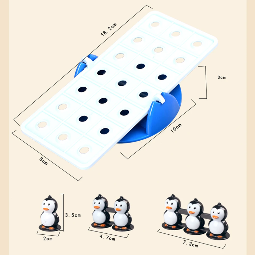 Balance Penguin Board Game Kids Paradise