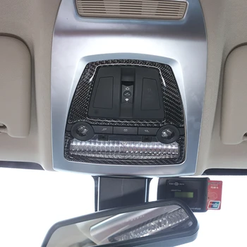 

2pcs Soft Carbon Fiber For BMW 5 Series F10 F18 520 525 2011-2017 Car Accessories Car Front Row Reading Lamp Frame Stickers Trim