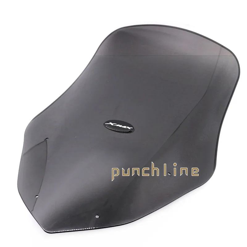 

Motorcycle Windshield scooter Steel solidification WindScreen Wind Deflectors For YAMAHA XMAX 300 X-MAX 300 16-17 XMAX 250 2017