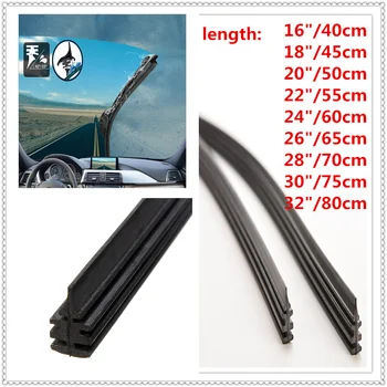 

Car Rubber Wiper Blade Refill Replacement for Renault Eolab Twizy Twin-Z Twin-Run Symbol Initiale Fluence Alpine Wind
