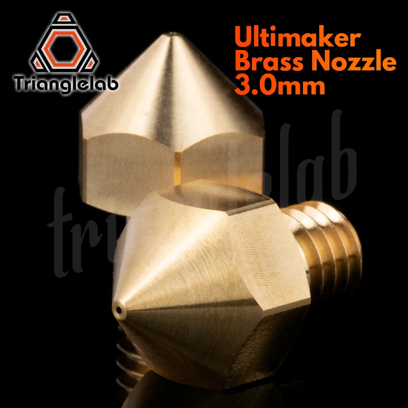 Trianglelab Ultimaker латунная насадка для 3D принтеров hotend 2,85/3,0 мм нить J-head UM2 Ultimaker 2 heatblock