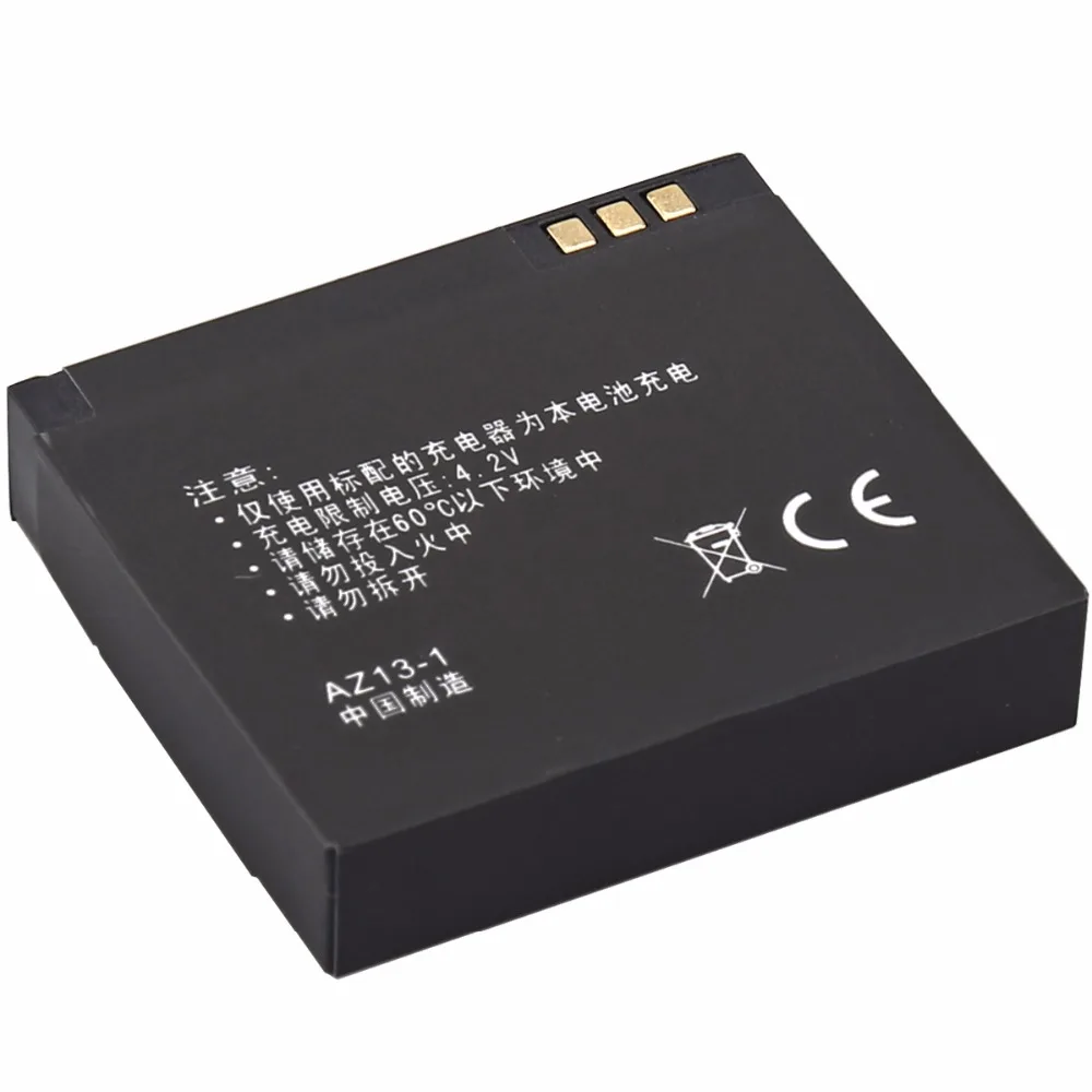 Новые высококачественные 4 шт. 1010 мАч Xiaomi YI AZ13 1 аккумулятор + двойное зарядное