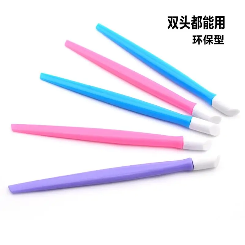 

1pcs Nail Art Orange Wood Wooden Stick Manicure Care Tools Cuticle Nail Art Pusher