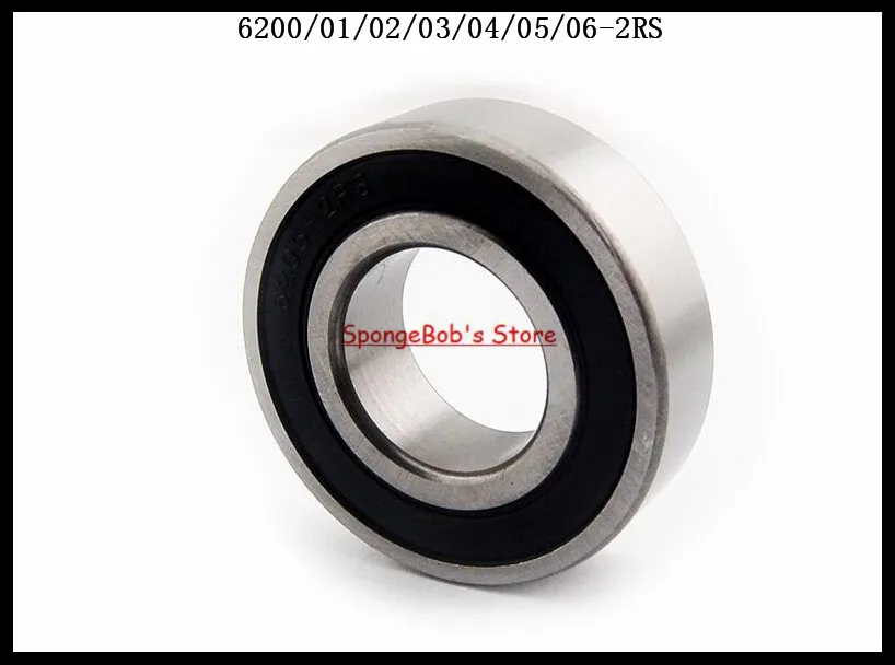 6203UU Sealed Ball Bearing 17x40x12