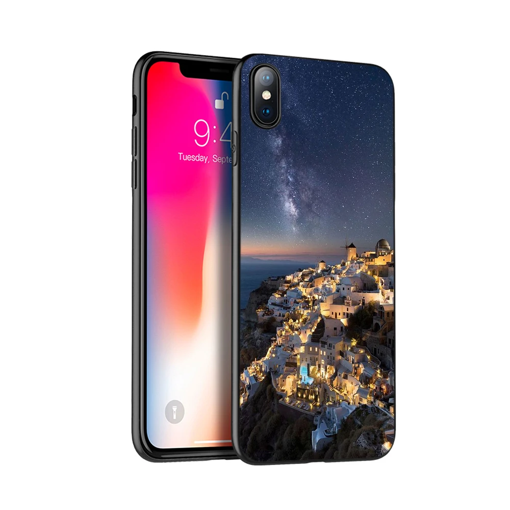 Черный ТПУ чехол для iphone 5 5S SE 6 6s 7 8 plus x 10 XR XS 11 pro MAX древний флаг греческого
