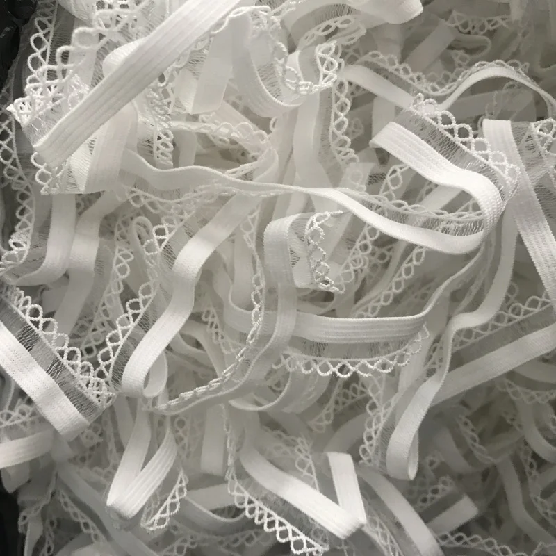 

Hot!12mm elastic lace trim,elastic lace tape ribbon for sewing,diy