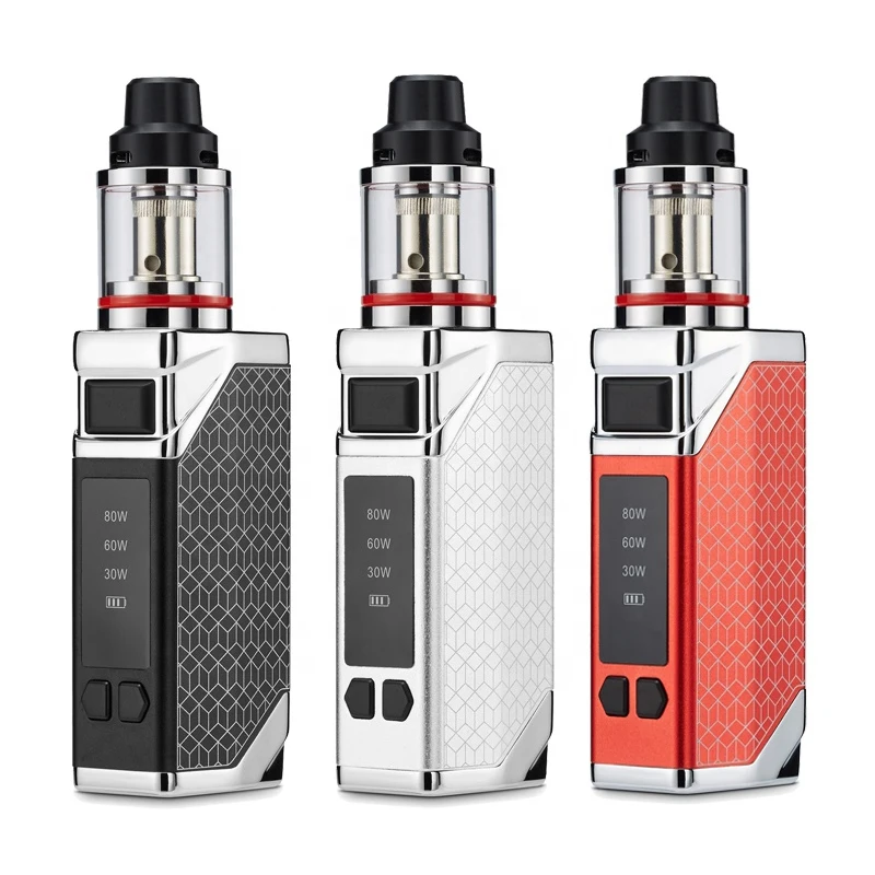

2019 HUIMOKE LEXINTONG Newest Vape Box Mod Kit E-cigarette Mod 80w Mods Vape 0.35ohm Coil 2.8ml Tank Vapor Vapeador E Cig