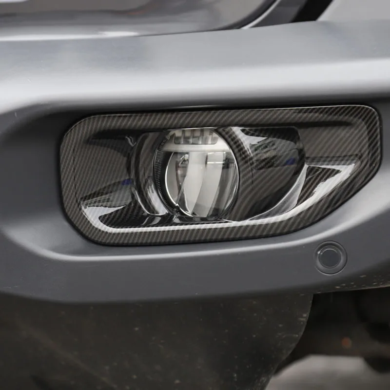 Car Stickers Cover Trim for Jeep Wrangler 2018 Up ABS Car Front Fog Lamp Decoration Cover for Jeep Wrangler JL Car Accessories (43)
