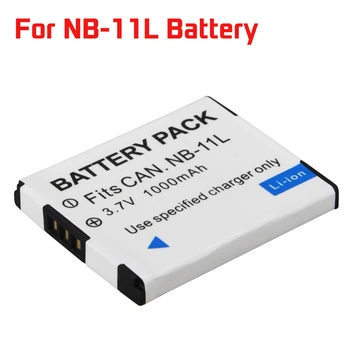 

1000mah NB-11L NB 11L NB11L Battery For Canon A2600 A3500 A4000IS IXUS 125 132 140 240 245 265 155 HS Digital Camera Batteria