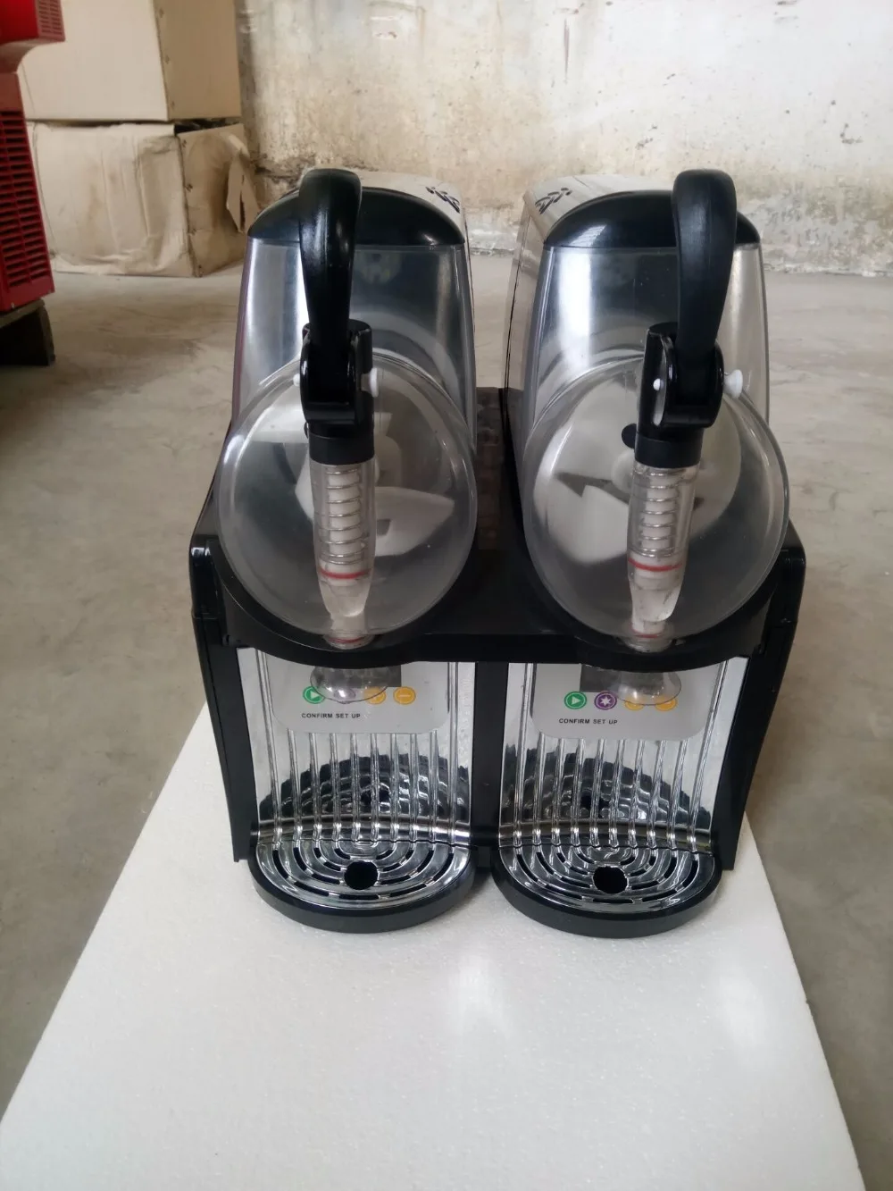 5л емкость машина для тушения мороженого без хладагента|ice cream machine|cream machineslush ice