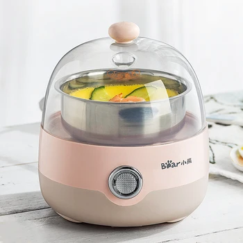 

Multifunction Egg Cooker Automatic Power Off Steamer Single Layer Stainless Steel Boiled Eggs Breakfast Machine