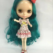 В продаже цена зеленые волосы Обнаженная кукла blyth фабрика кукла подходит для DIY