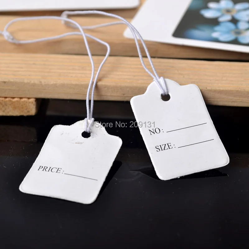 500PCS Jewelry " Price+Size+Number " tag lable , free shippingin
