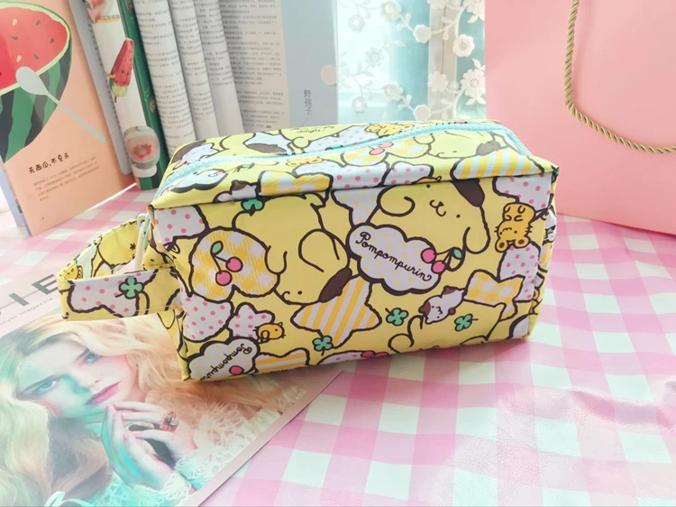 Новинка Аниме My Melody Cinnamoroll Dog Totoro Anpanman косметичка Сумка для макияжа мультяшный