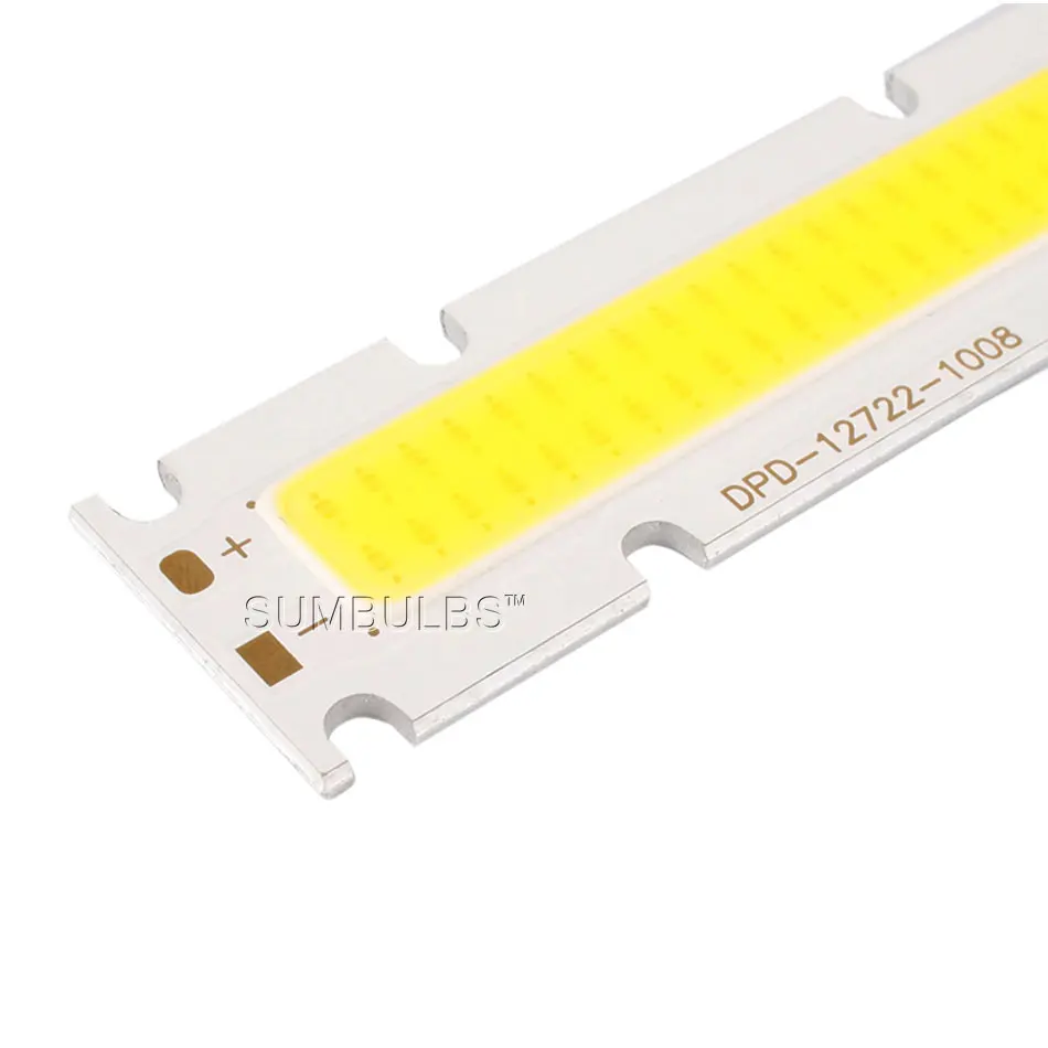 Sumbulbs супер яркий 20 Вт Светодиодный светильник источник COB модуль для DIY Панель прожектор светильник s 127*22 мм Прямоугольный COB лампа DC30-33V светодиодный светильник