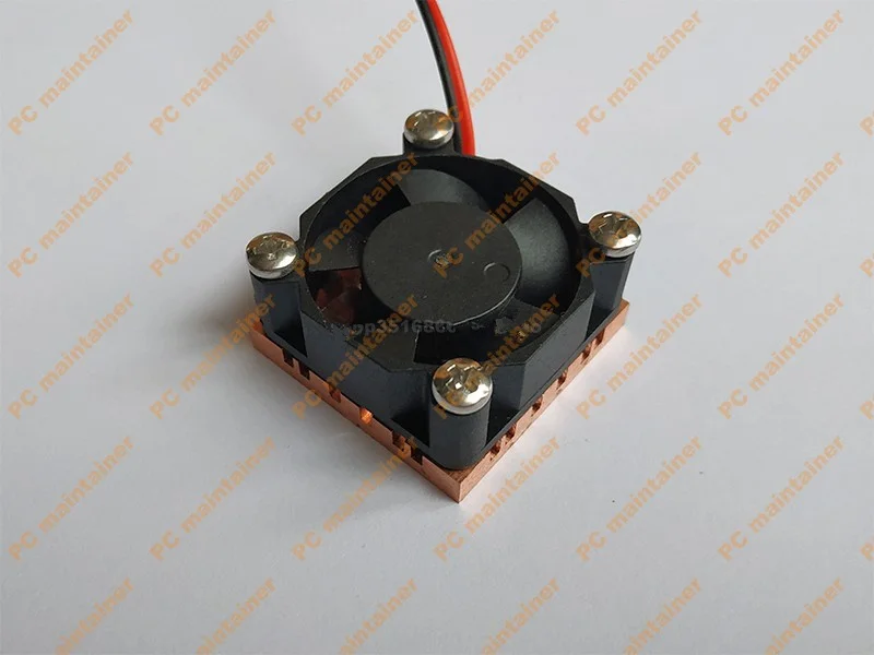 

with 3010 fan slotted north-south bridge routing chip with fan air cooled fin radiator 30*30*4.0mm pure copper heatsink cooler