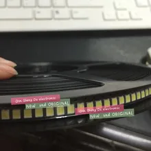 Светодиодный Подсветка 2835 1 Вт 6В 120LM холодный белый ЖК-дисплей Подсветка для ТВ Применение