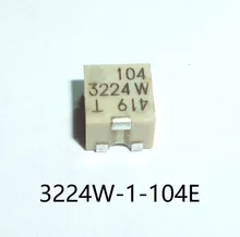 Nova Trimmer Potenciômetro 3224W-1-101E 102E 103E 104E 201E 202E 203E 204E 501E 502E 503E 504E