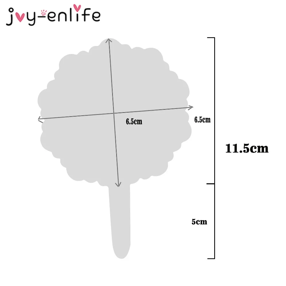 JOY-ENLIFE 6 шт. 30th 40th 50th 60th 70th взрослых Юбилей с изображением пирожного на день рожденья для торта для взрослых возраста вечерние украшения поставки