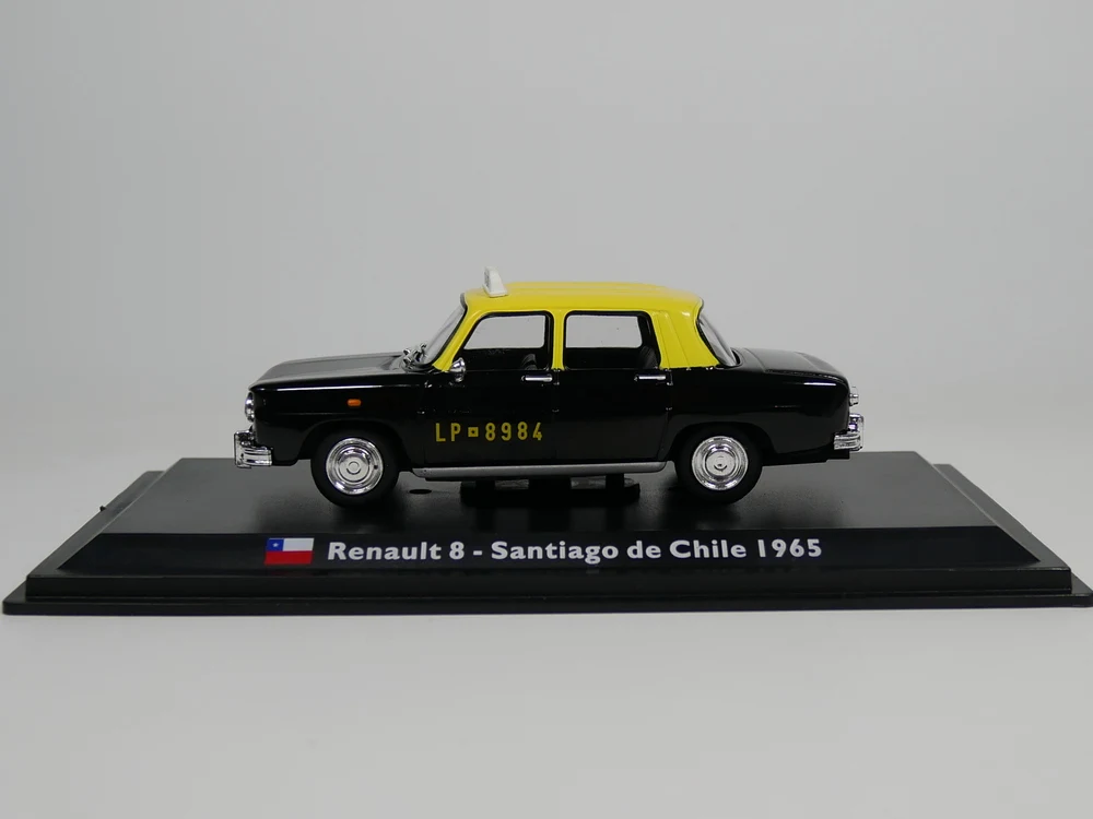 Leo модель 1:43 Renault 8 1965 такси Чили такси литой модели автомобиля