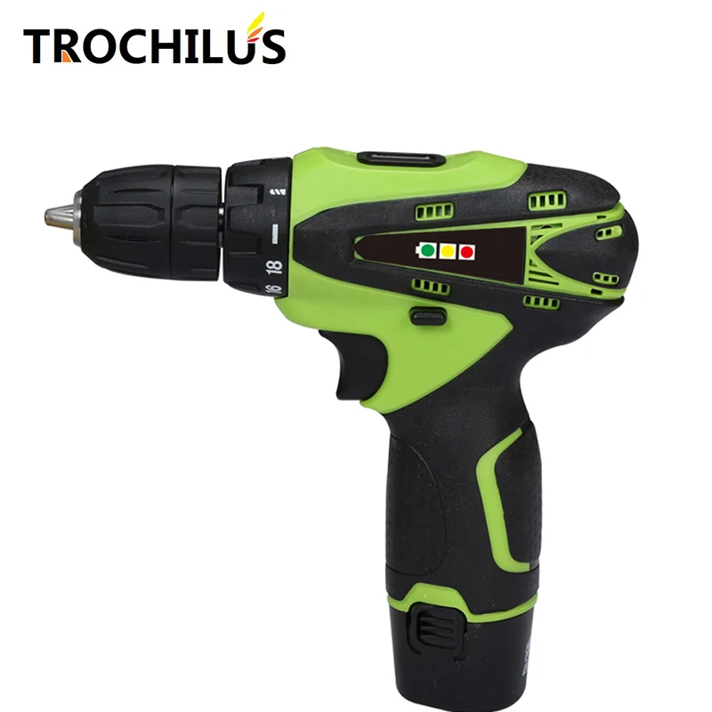 

12V miniature electric drill Multi-function electric screwdriver Cordless screwdriver with lithium battery mini electric tool
