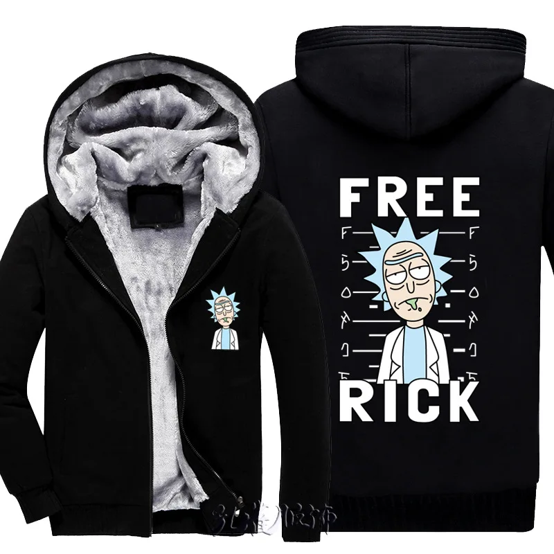 casaco rick e morty