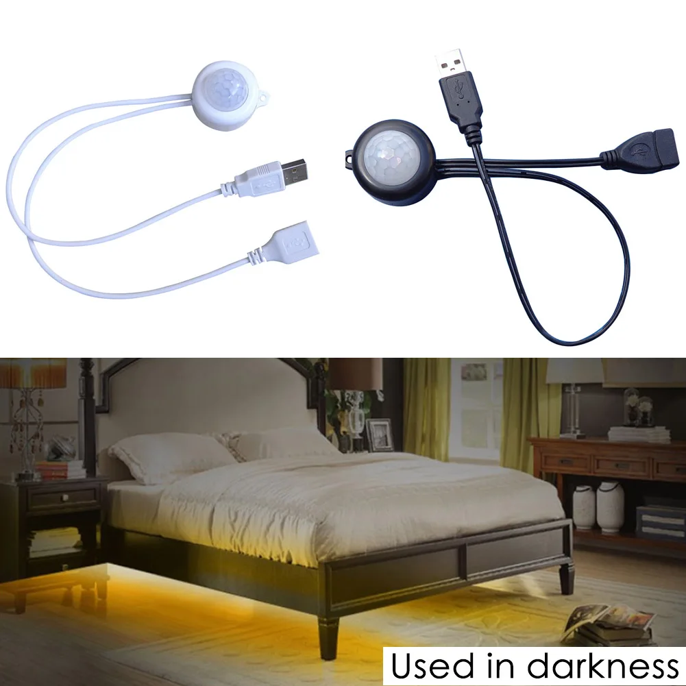 

DC 5V/12V/24V Human Body Infrared PIR Motion Sensor Switch Motion Sensor Detector Switch For Closet LED Light Strip Automatic