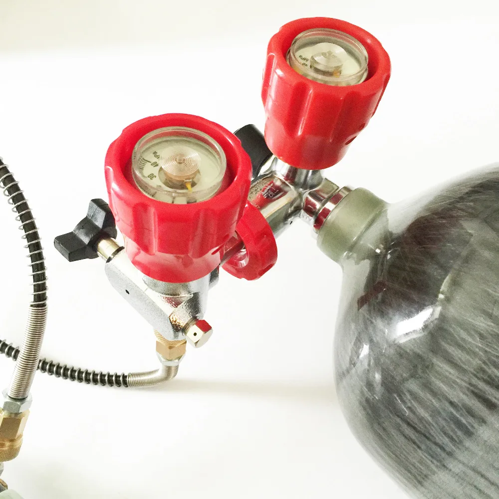 2017 New airsoft pistol 6.8L 300bar 4500psi gas cylinder carbon fiber