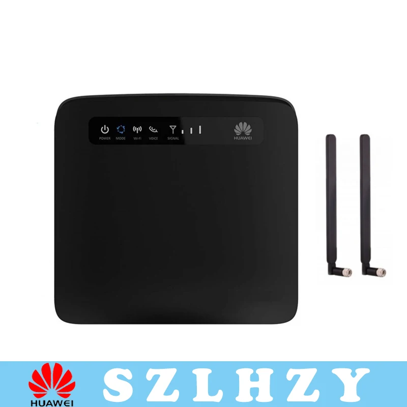 Разблокированный huawei E5186 E5186s-22a e5186s-22a 4G LTE wifi маршрутизатор 300 Мбит/с CPE беспроводной маршрутизатор шлюз точка доступа с 2 шт 4 г Антенна