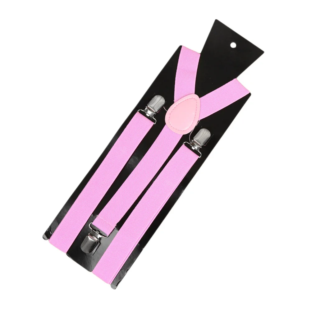 21 цвет эластичный регулируемый y-образный пояс для подтяжек мужские 3 зажимы подтяжек винтажные мужские и женские подтяжки для брюк Свадебная юбка