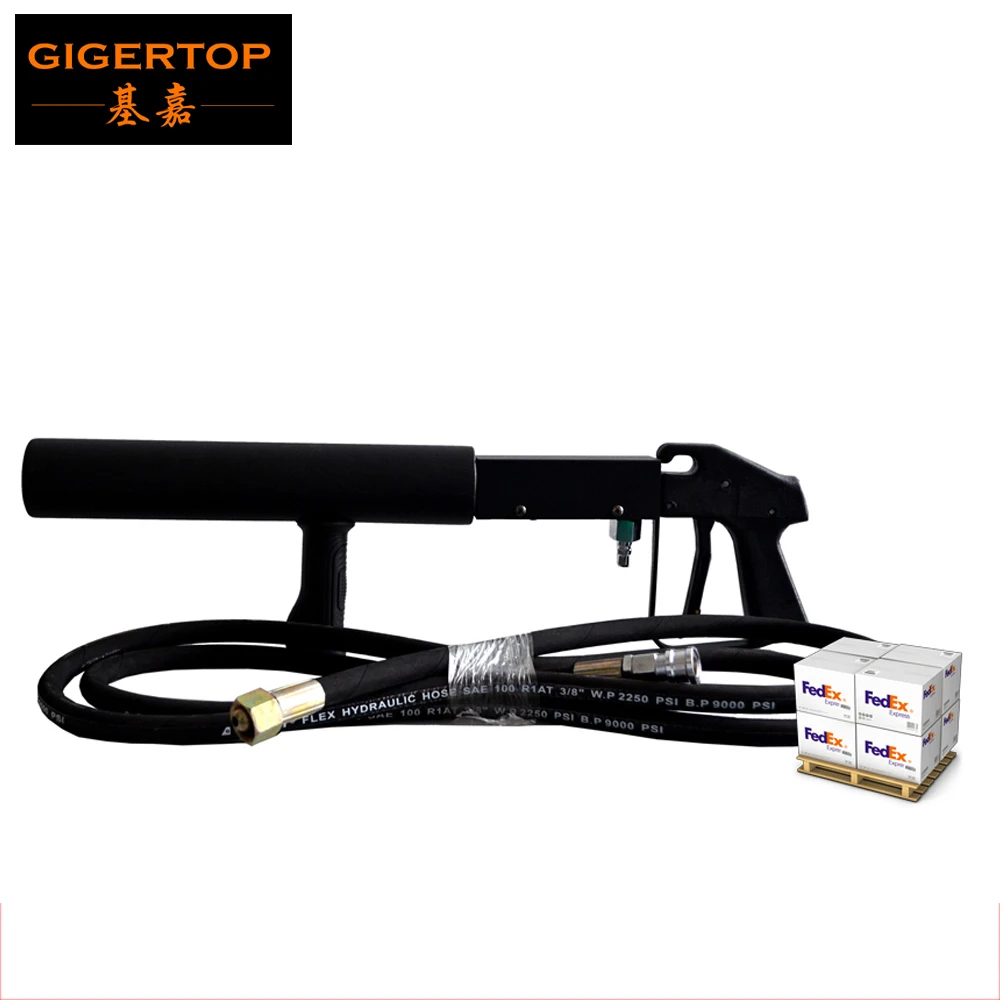 1pcs/lot Co2 Gun Led Stage Light CO2 Machine Jet Stage Effect Handhold Co2 Gun DJ Equipment Co2 DJ Gun Led Stage Light