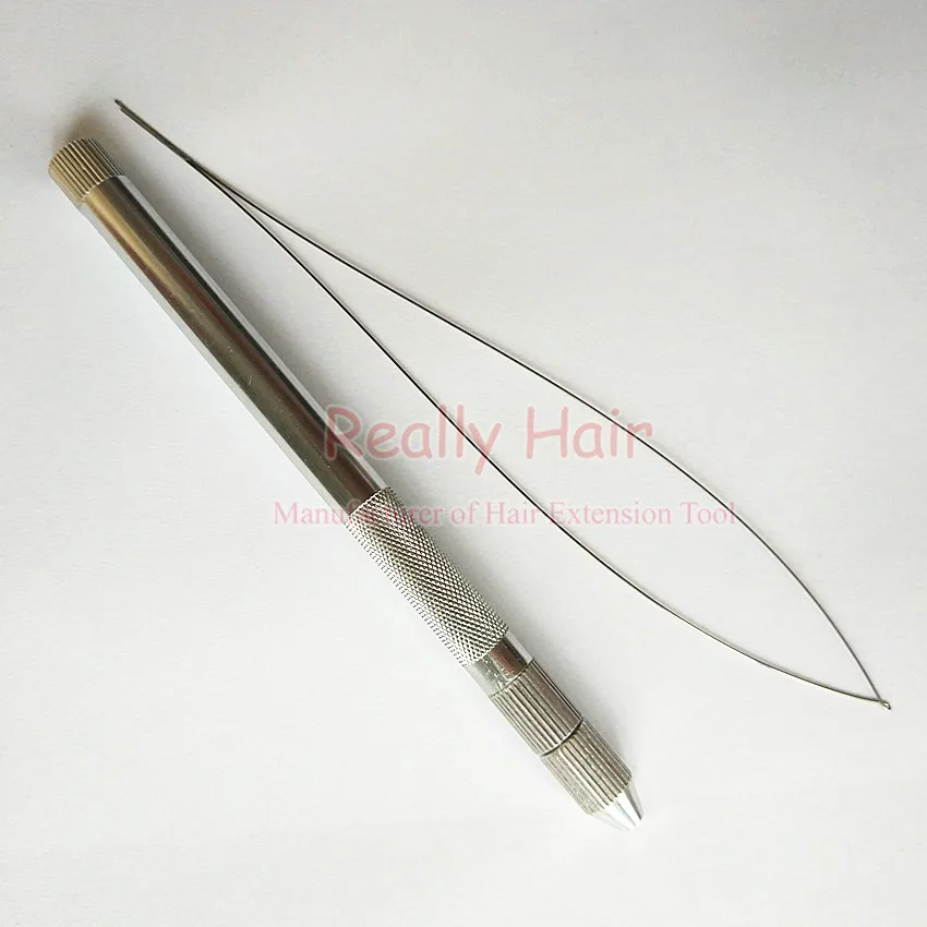4 pcs wholesale ventilation loop needles for lace wig,crochet weaving