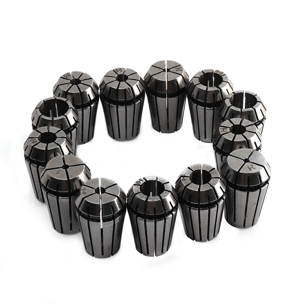 

BORUiT 13pcs Professional ER20 Precision Spring Collet Clamping High Quality Widely Used CNC Collet Chuck Tool