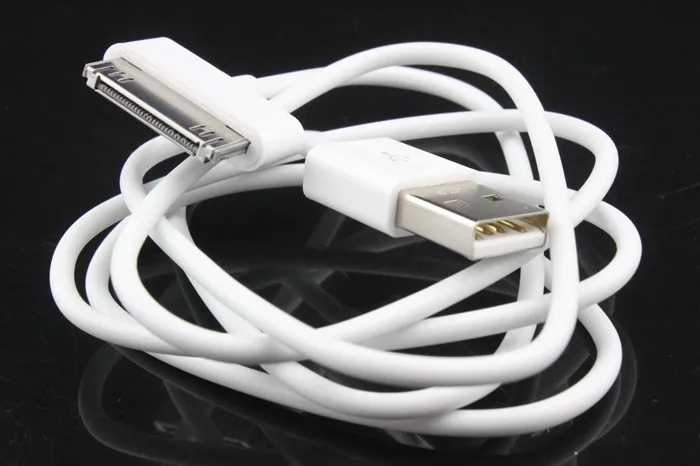 Белый 2 в 1 5 в 1A ЕС вилка USB зарядное устройство+ 30-Pin 1 м синхронизации данных зарядное устройство Кабо для iphone 4s iphone 4 3g 3g S iPad 3 2