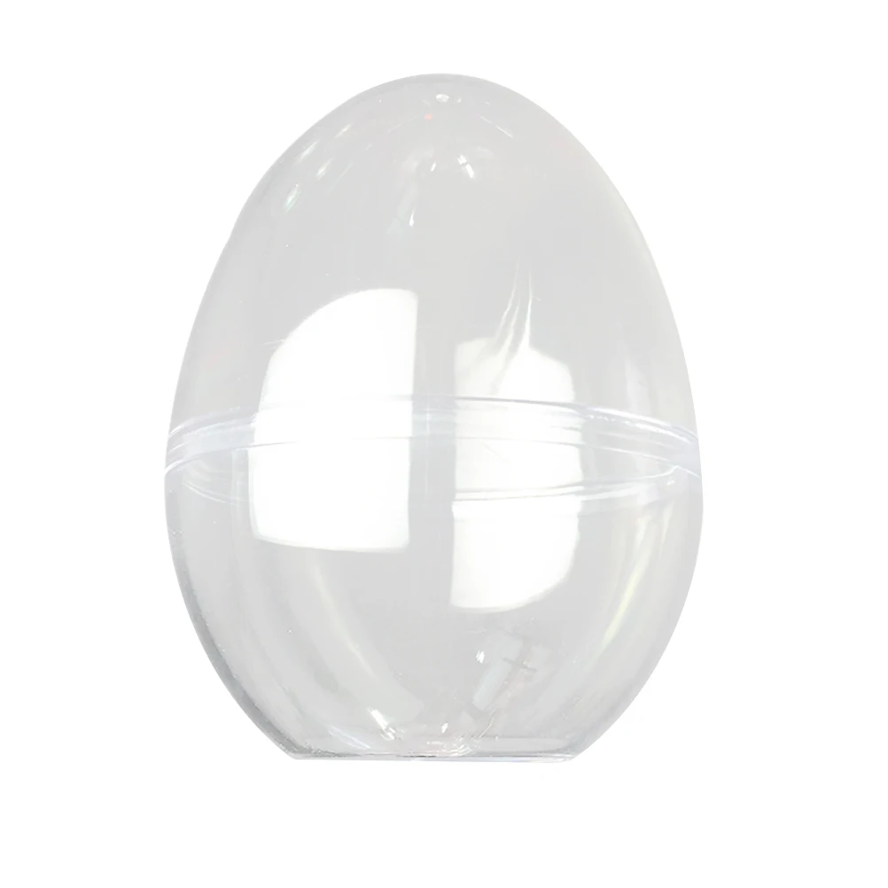 10 шт. DIY форма яйца пластиковая прозрачная Заполняемая форма шар орнамент для свадебной вечеринки декор для ванной бомба Рождество