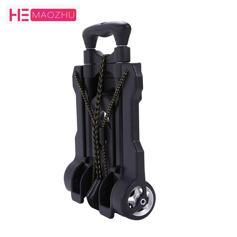 

Folding Portable Trolley Mini Aluminum Luggage Suitcase Family Travel Shopping Small Trolley Case Cart Home Grocery ShoppingCart