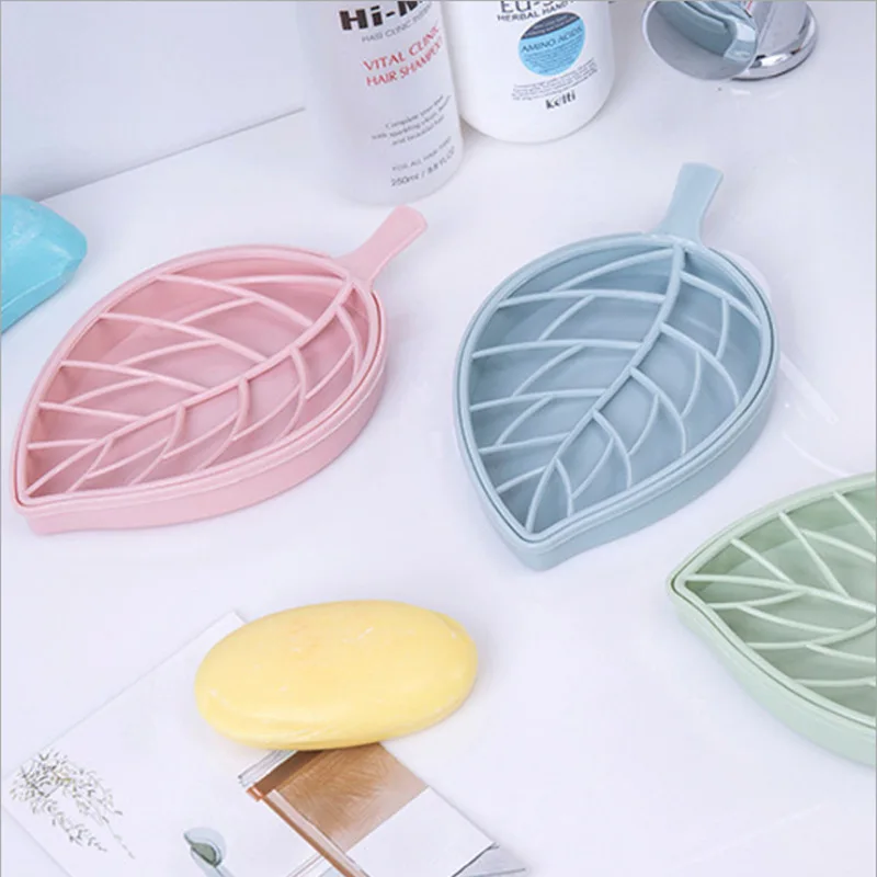 الشمال اللون ليف شكل الصابون مربع دش لوحة المشي الحمام المنزل حالة الحاويات السفر التخزين حامل طبق