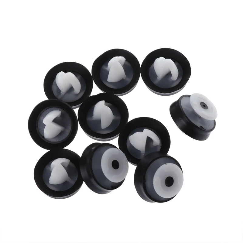 

10x Interior Trim Door Panel Card Pillar Clip For Peugeot 207 807