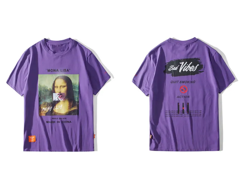 Smoking Mona Lisa Tshirts 2