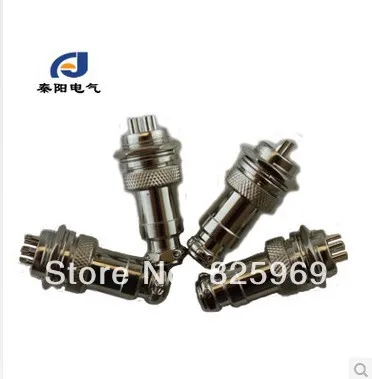 

Free Shipping 5SETS 8Pin 16mm Male & Female Wire Panel Connector kit GX16 Socket+Plug for aviation,computer ect.
